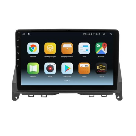 Mercedes C Serisi W204 Android Multimedya Sistemi (2005-2011) CRV-4352XA