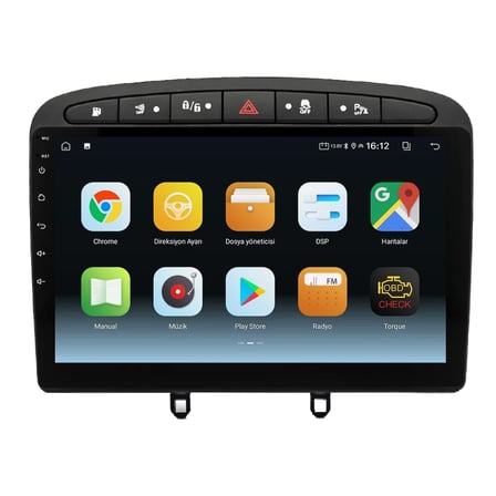 Peugeot 308 Android Multimedya Sistemi (2008-2013) CRV-4426XA