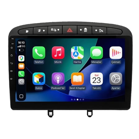 Peugeot 308 Android Multimedya Sistemi (2008-2013) CRV-4426XA