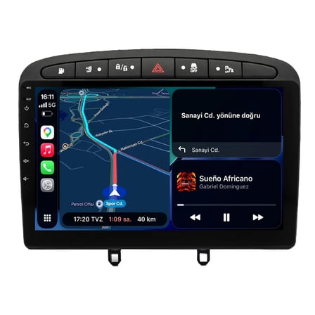 Peugeot 308 Android Multimedya Sistemi (2008-2013) CRV-4426XA
