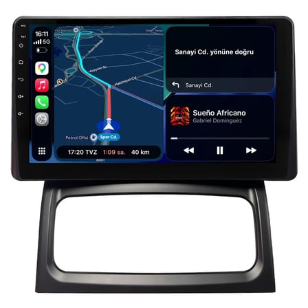Renault Clio 1 Android Multimedya Sistemi (2005) CRV-4750XA
