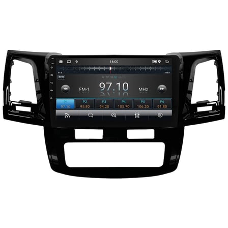 Toyota Hilux Android Multimedya Sistemi (2006-2014) CRV-4784XA Dijital Klima