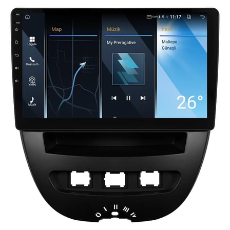 Citroen C1 Android Multimedya Sistemi (2005-2014) CRV-4844XA