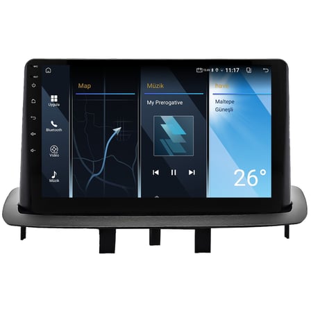 Renault Megane 3 Android Multimedya Sistemi (2010-2015) CRV-4445XA