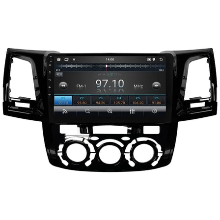 Toyota Hilux Android Multimedya Sistemi (2006-2014) CRV-4784XA Manuel Klima