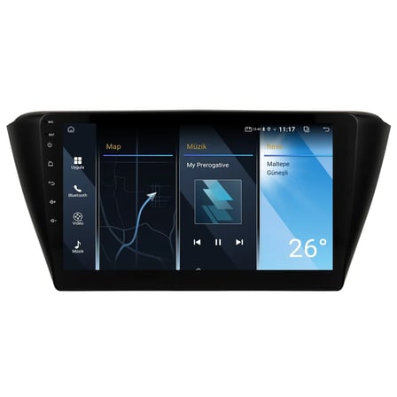 Skoda Fabia Android Multimedya Sistemi (2014-2018) CRV-4818XA