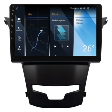 Ssangyong Korando Android Multimedya Sistemi (2014-2018) CRV-4923XA