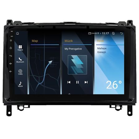 Volkswagen Crafter Android Multimedya Sistemi (2007-2016) CRV-4340XA