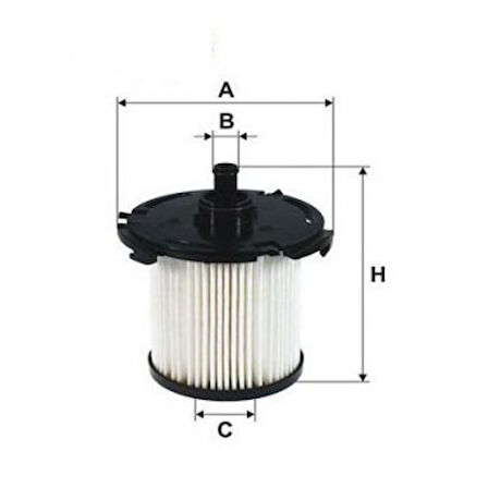 Ford Mazot Filtresi Transıt Custom V347-V362-V363 2.2tdci 11>18 - Fil Mfe1594mb