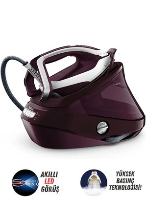 Tefal 3000 W Yüksek Güçlü Buhar Kazanlı Ütü 8.3 Bar Basınç 680 Gr Şok Buhar Kireç Avcısı Akıllı LED