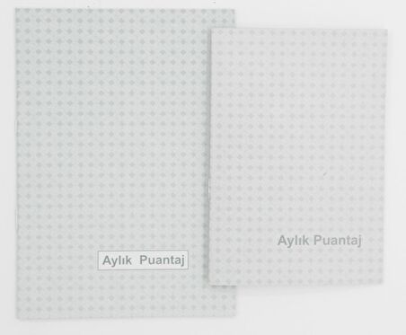 Dilman Puantaj Defteri Aylık Cep Tipi 