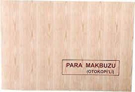 Dilman Para Makbuzu 3 Nüsha 2/50