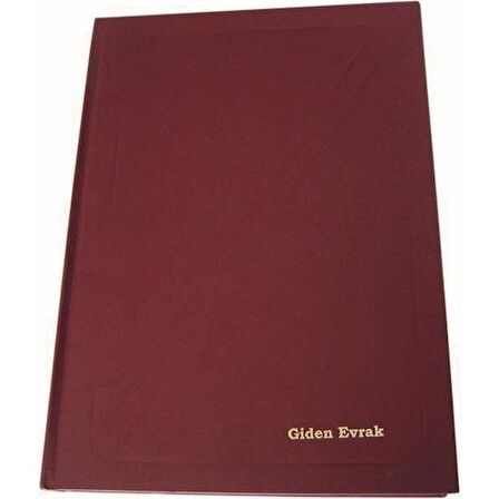 Dilman Giden Evrak Defteri 96 Yaprak 24 cm x 34 cm