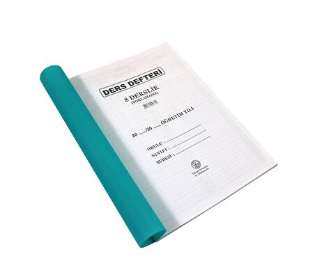 Dilman Ders Defteri Yoklamasız 8 Ders Pp Kapak