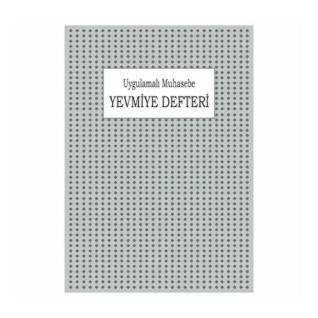 Dilman Yevmiye Defteri Uygulamalı Karton Kapak 