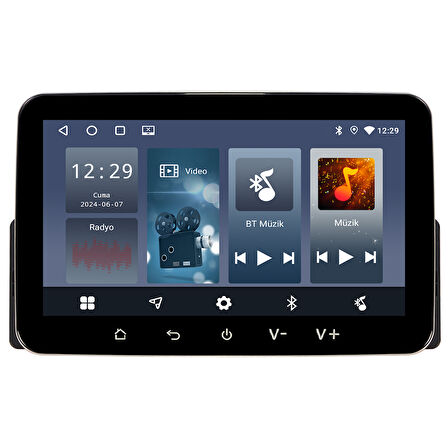 Skoda Fabia Android Multimedya Sistemi (2000-2007) CRV-4006XD