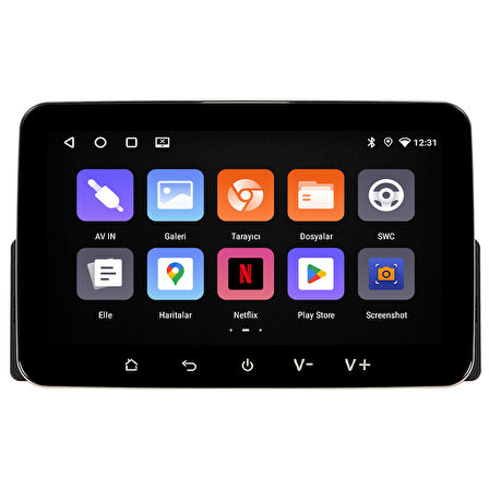 Skoda Fabia Android Multimedya Sistemi (2000-2007) CRV-4006XD