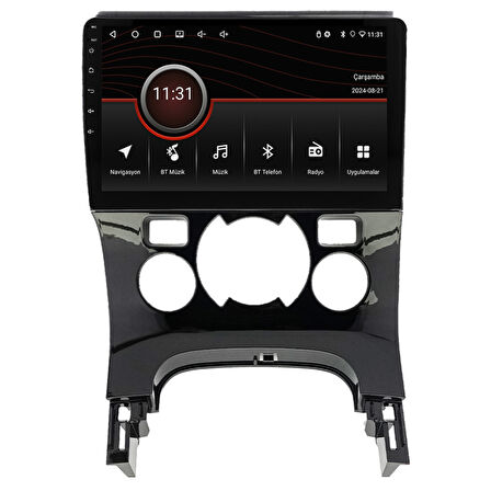 Peugeot 3008 Android Multimedya Sistemi (2009-2016) CRV-4070X Dijital Klima