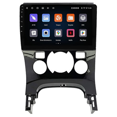Peugeot 3008 Android Multimedya Sistemi (2009-2016) CRV-4070X Dijital Klima