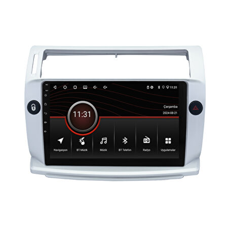 Citroen C4 Android Multimedya Sistemi (2005-2011) CRV-4072XR