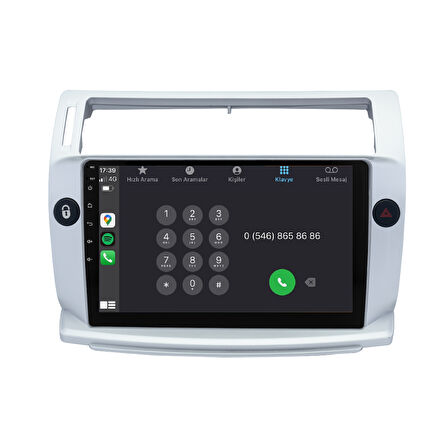 Citroen C4 Android Multimedya Sistemi (2005-2011) CRV-4072XR