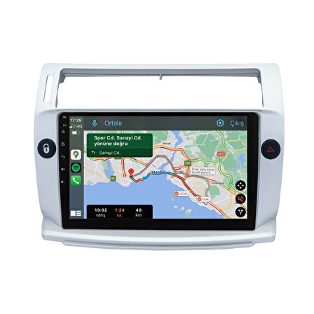 Citroen C4 Android Multimedya Sistemi (2005-2011) CRV-4072XR