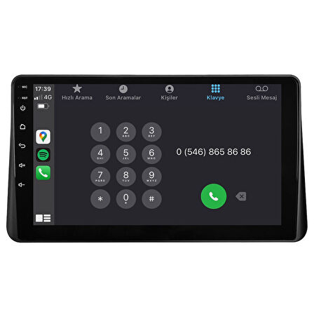 Ford Courier Android Multimedya Sistemi (2013-2024) CRV-4112XR