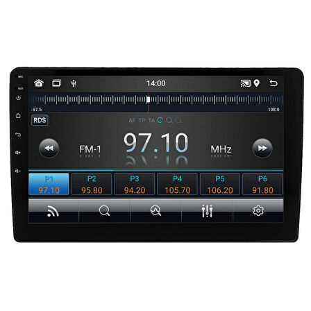 Ford Fiesta Android Multimedya Sistemi (2018-2023) CRV-4781XR