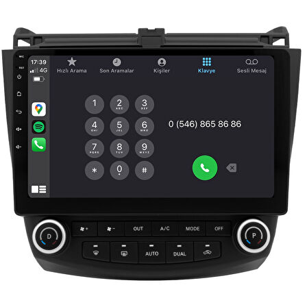 Honda Accord Android Multimedya Sistemi (2003-2008) CRV-4148XR