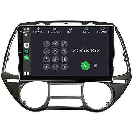 Hyundai I20 Android Multimedya Sistemi (2009-2012) CRV-4284XR