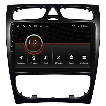 Mercedes C Serisi W203 Android Multimedya Sistemi (2002-2004) CRV-4839XR