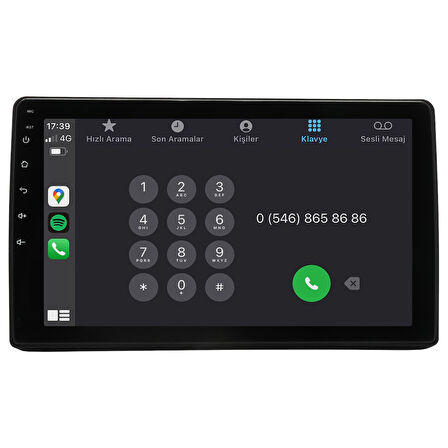 Renault Traffic Android Multimedya Sistemi (2021-2024) CRV-4127XR
