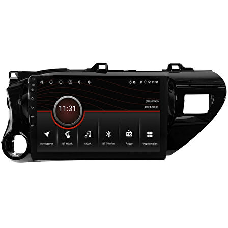 Toyota Hilux Android Multimedya Sistemi (2017-2024) CRV-4785XR