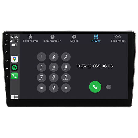 Peugeot 407 Android Multimedya Sistemi (2004-2008) CRV-4812XR