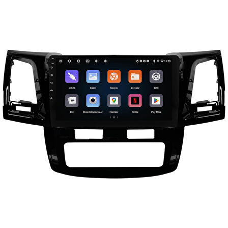 Toyota Hilux Android Multimedya Sistemi (2006-2014) CRV-4784XR Dijital Klima