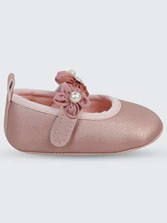 Starteach Kız Bebek Patik 17-19 Numara Pudra