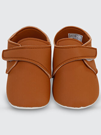 Funny Baby Erkek Bebek Patik 17-19 Numara Kahverengi