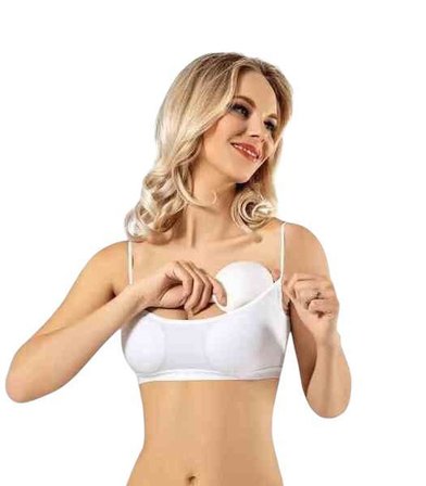 KOTA 6312 İp Askılı Pedli Elastan Yarım Atlet Spor Sütyeni Büstiyer 80 -85 Beden