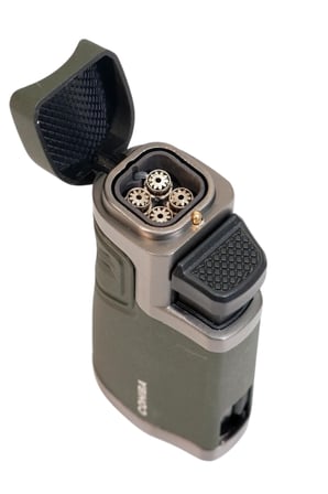 Cohiba 4 Torch Pürmüz Delicili Haki Metal Puro Çakmağı - TR9492