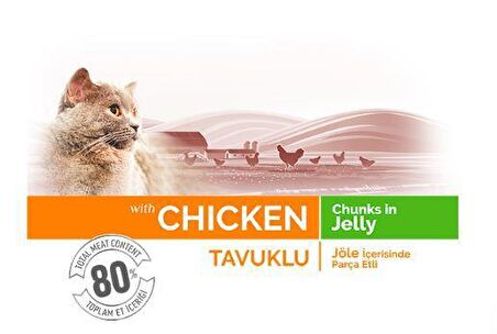 Bonacibo Pouch Tavuklu Kısır Kedi Konservesi 85 gr