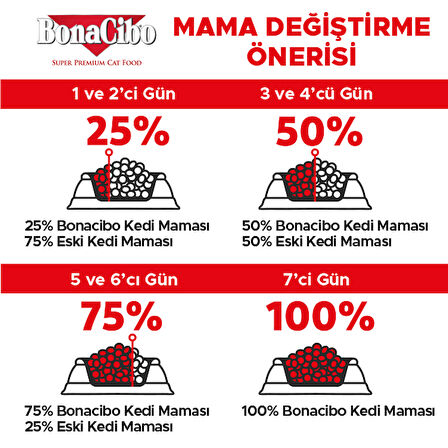 BonaCibo Adult Cat Sterilised Somonlu 2 Kg