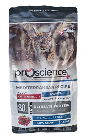 Pro Science Yetişkin Somon Etli Kedi Maması 1,5 kg