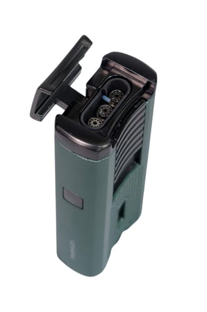 Parmida 3 Torch Pürmüz Yeşil Puro Çakmağı - TR9038