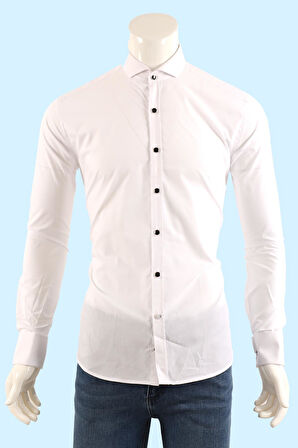 Damatlık Gömlek Slim Fit