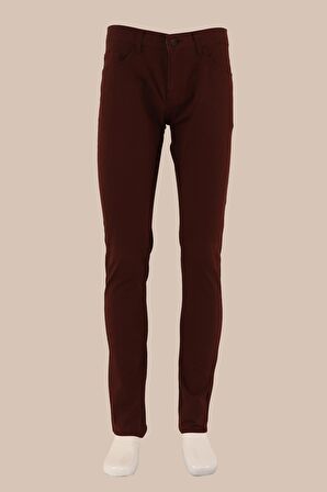 Slim Fit Yıkamalı Pantolon