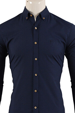 Uzun Kol Slim Fit Gömlek