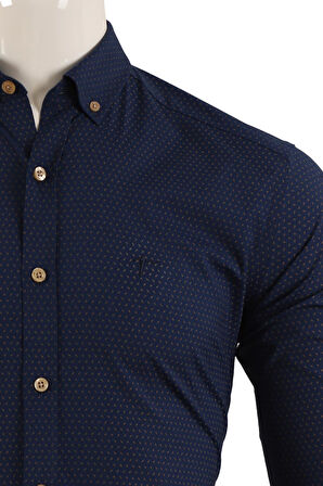 Uzun Kol Slim Fit Gömlek