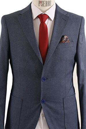 Erkek Tek Ceket Slim Fit