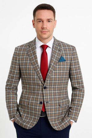 Erkek Tek Ceket Regular Fit