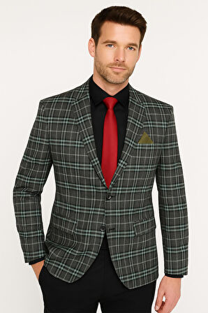 Erkek Tek Ceket Slim Fit